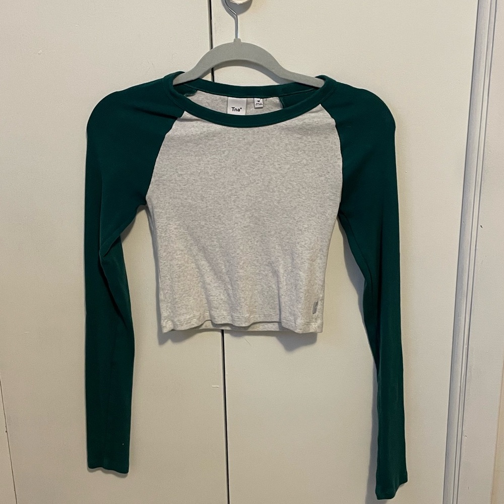 TNA Cropped Baseball Tee